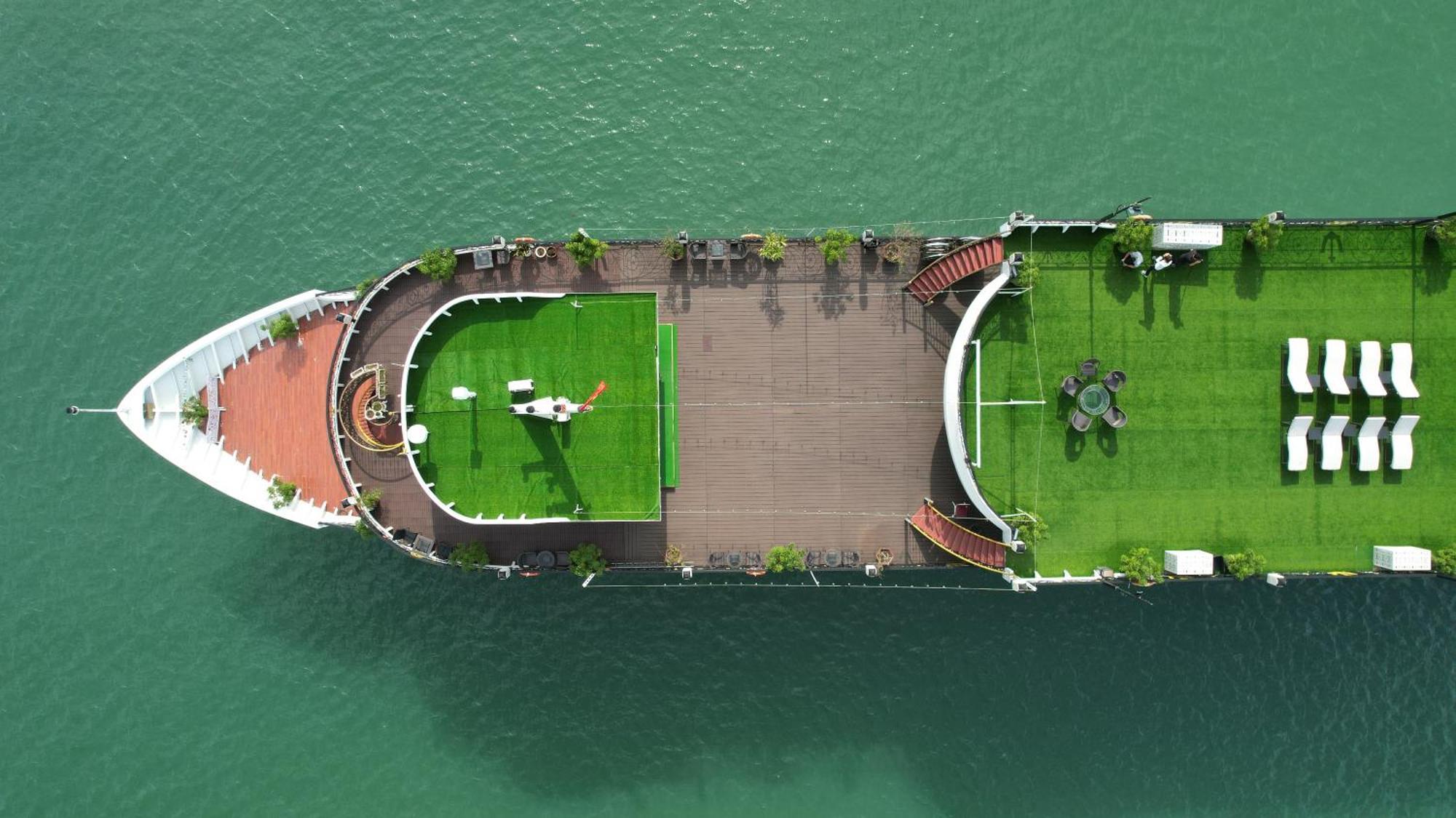 Halong Aquamarine Royal Cruise Ha Long Exterior foto